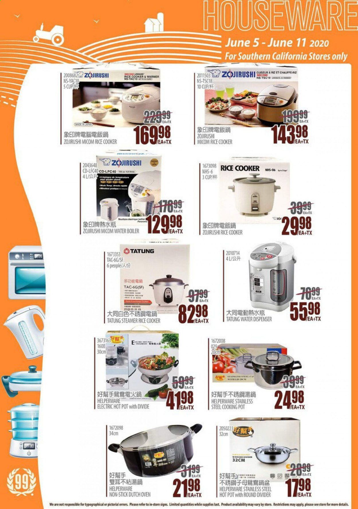 99 Ranch Market Weekly Ad & Flyer June 5 to 11