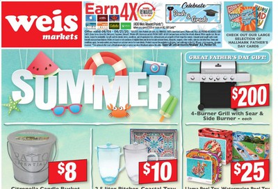 Weis Weekly Ad & Flyer June 4 to July 16