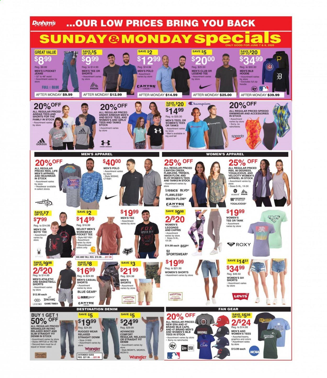 Dunham's Sports Weekly Ad & Flyer June 6 to 11