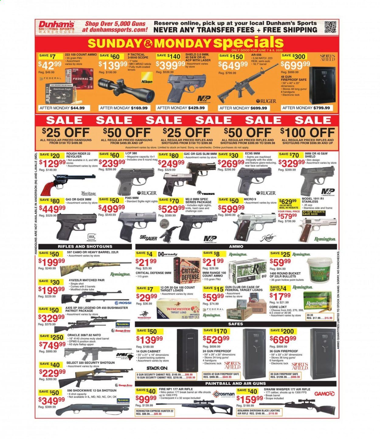 Dunham's Sports Weekly Ad & Flyer June 6 to 11