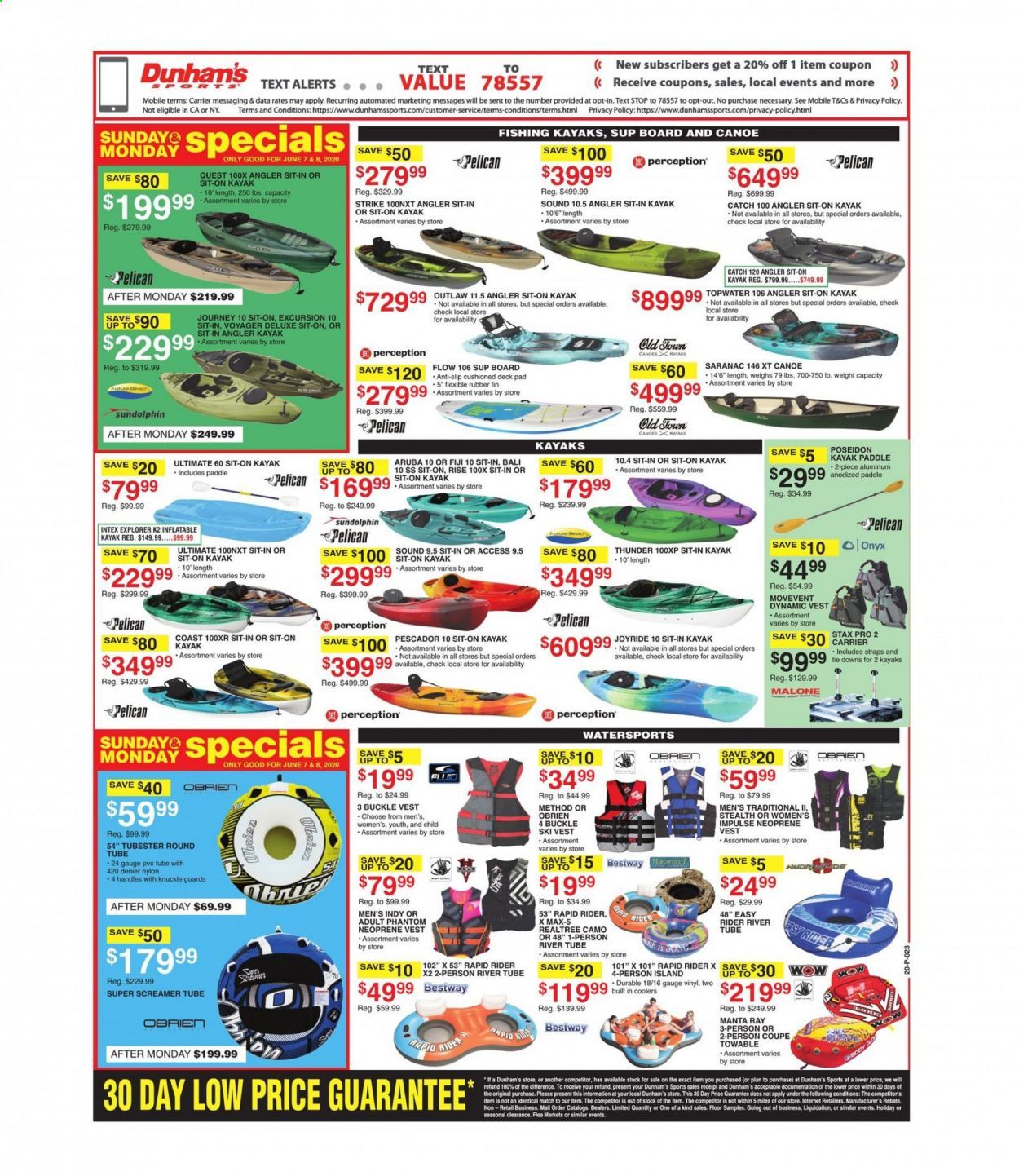 Dunham's Sports Weekly Ad & Flyer June 6 to 11