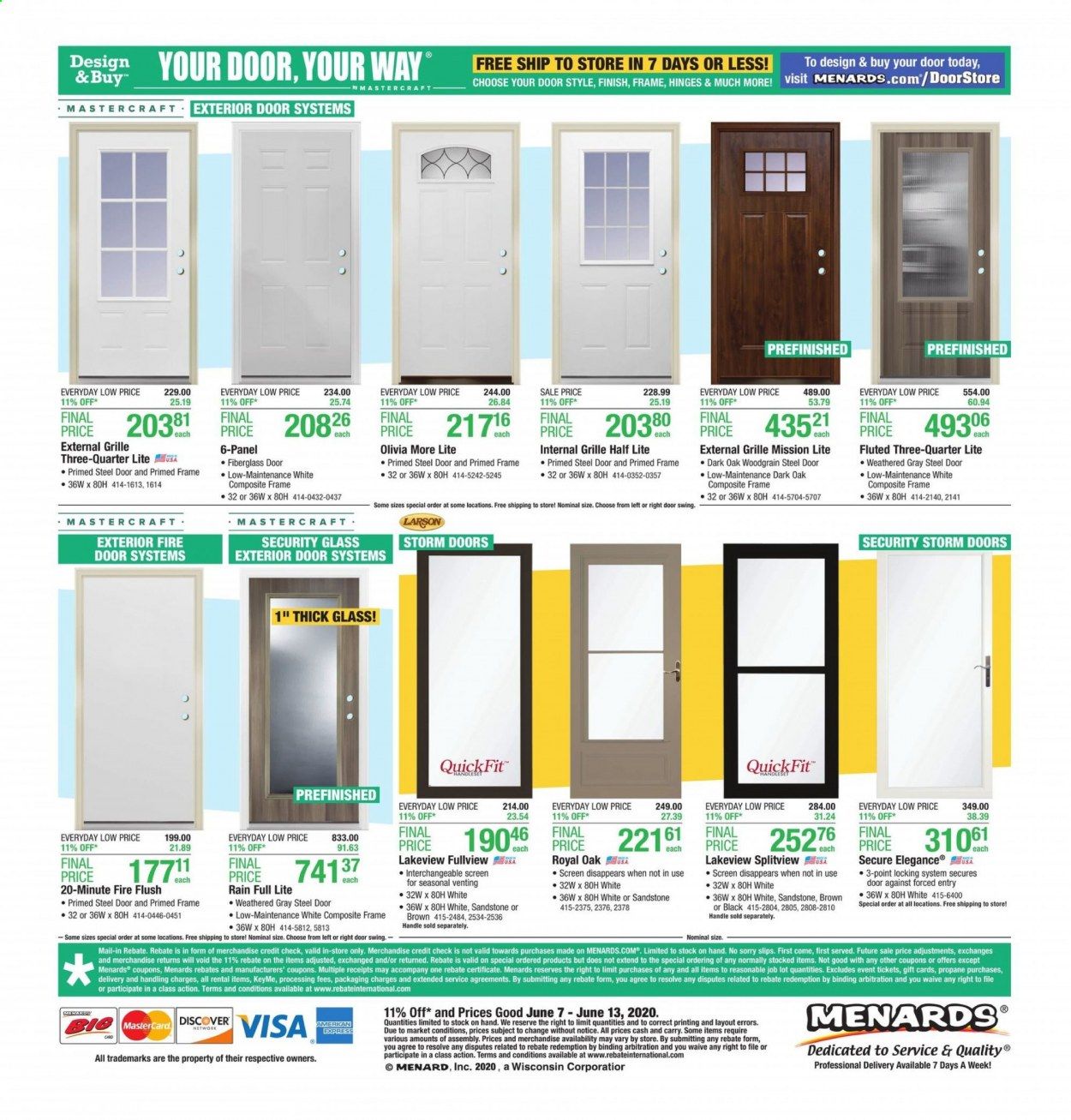 Menards Weekly Ad & Flyer June 7 to 13