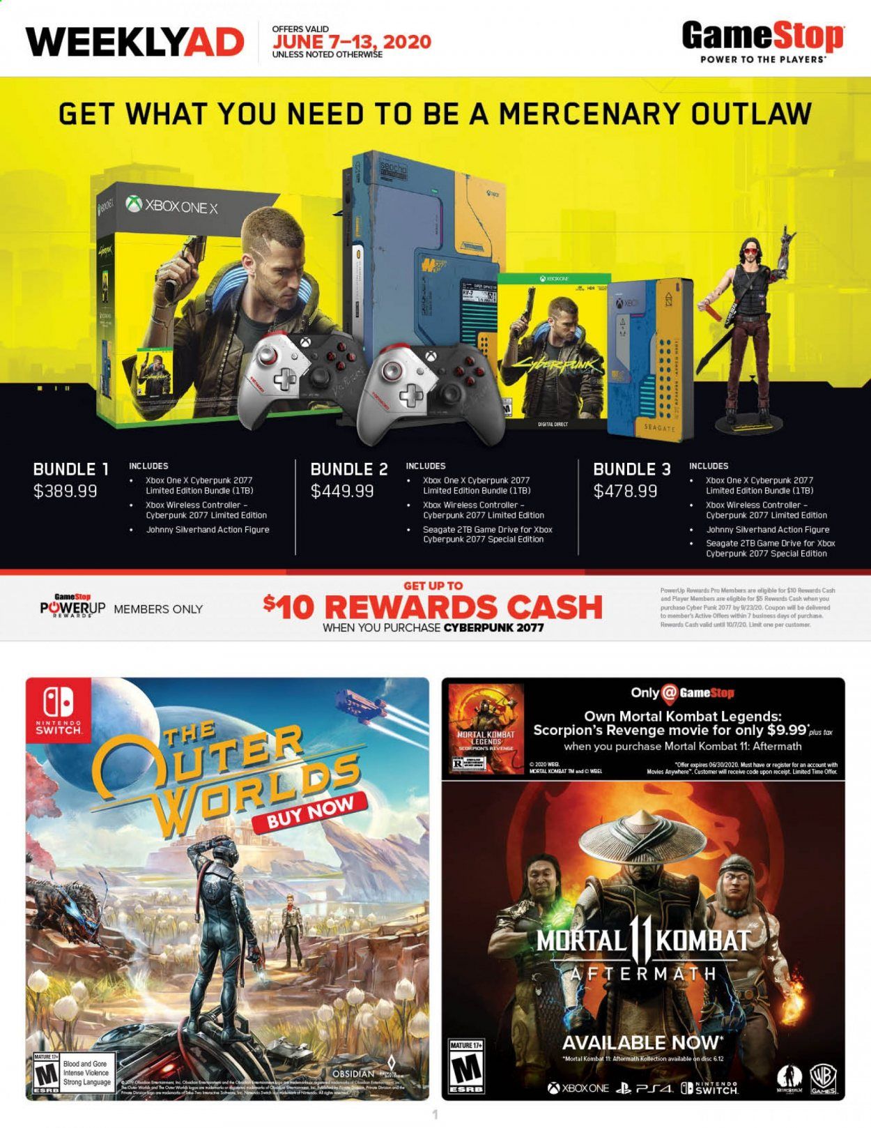 GameStop Weekly Ad & Flyer June 7 to 13