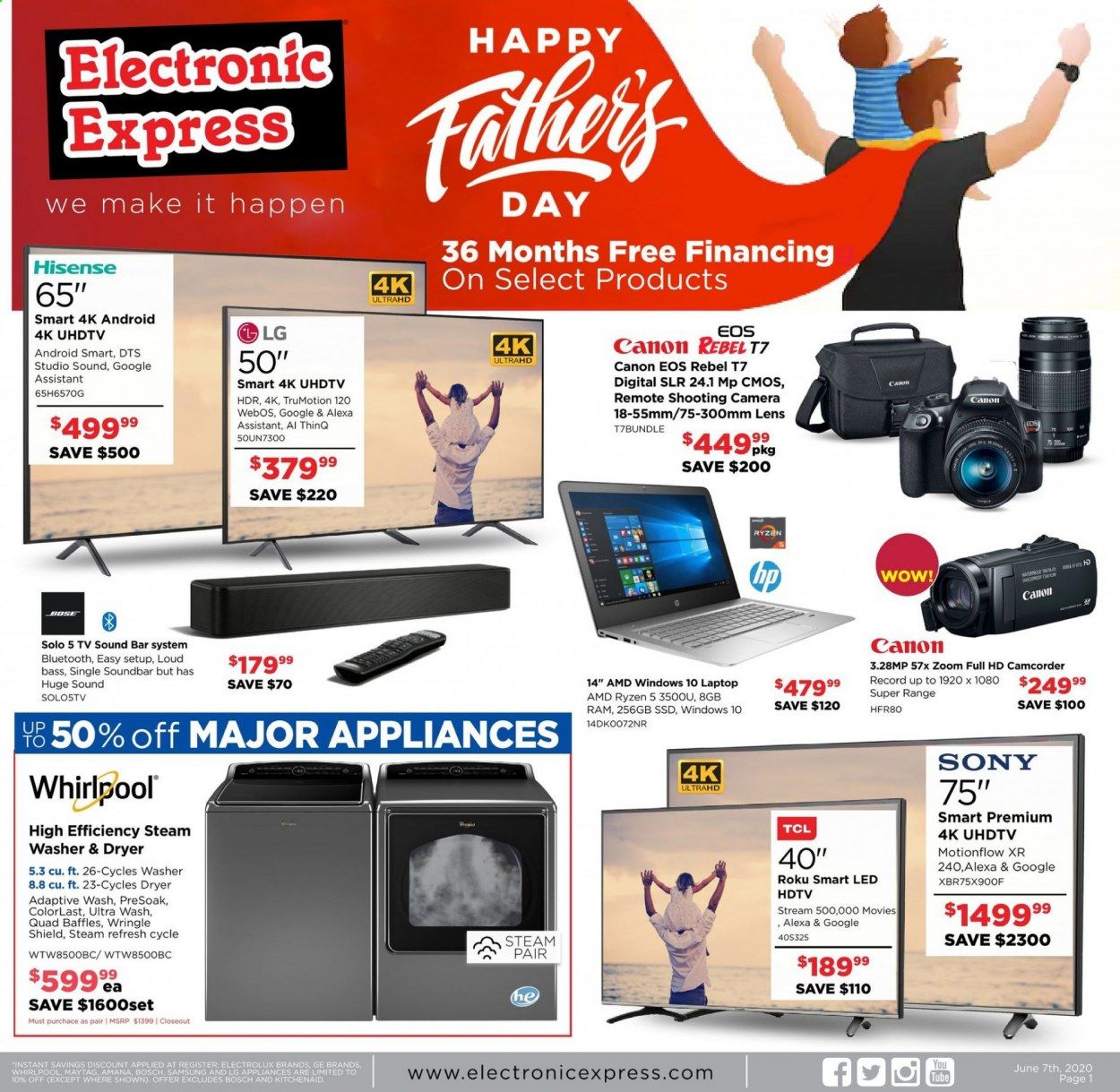 Electronic Express Weekly Ad & Flyer June 7 to 13