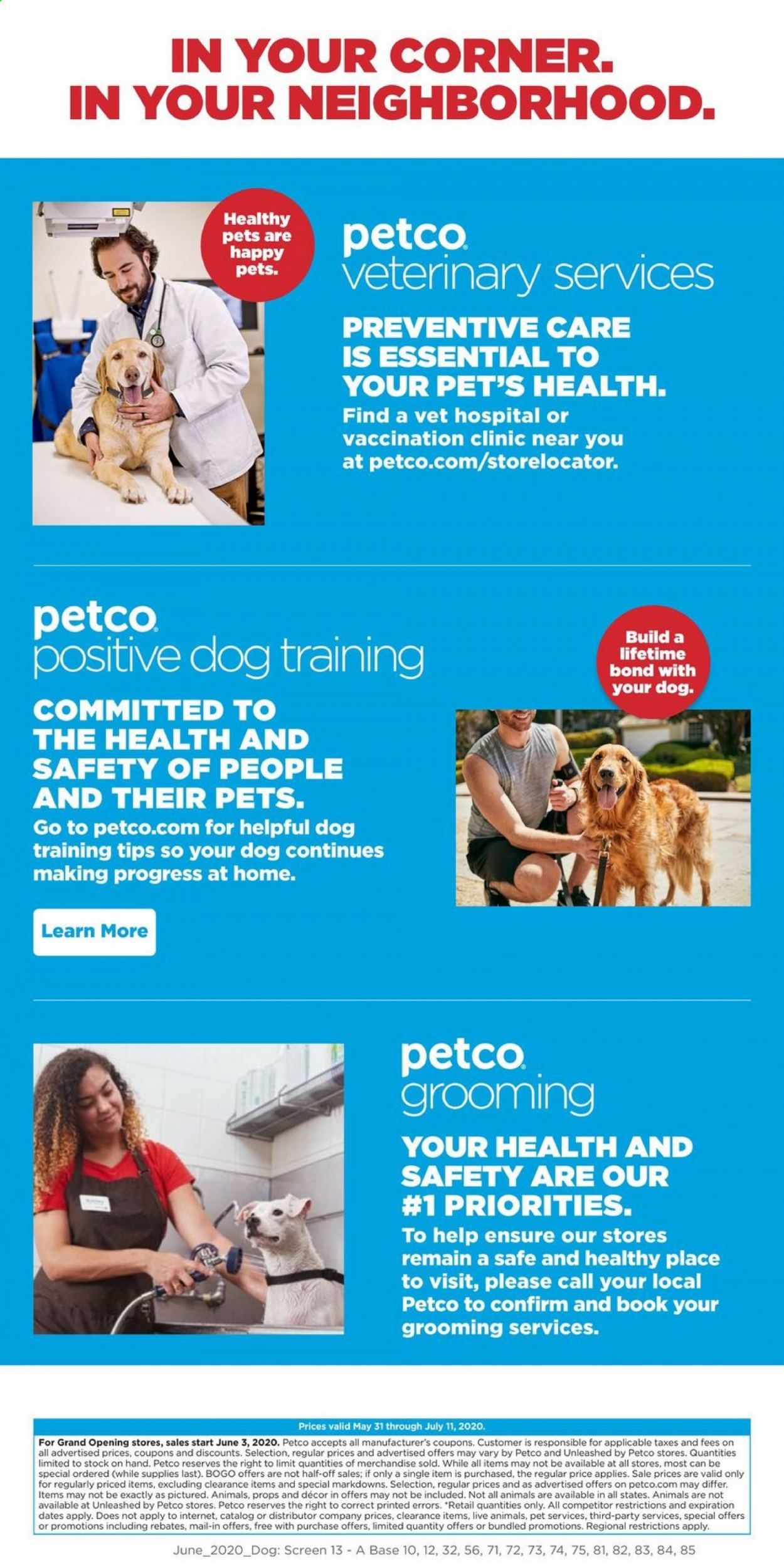 Petco Weekly Ad & Flyer June 7 to July 11