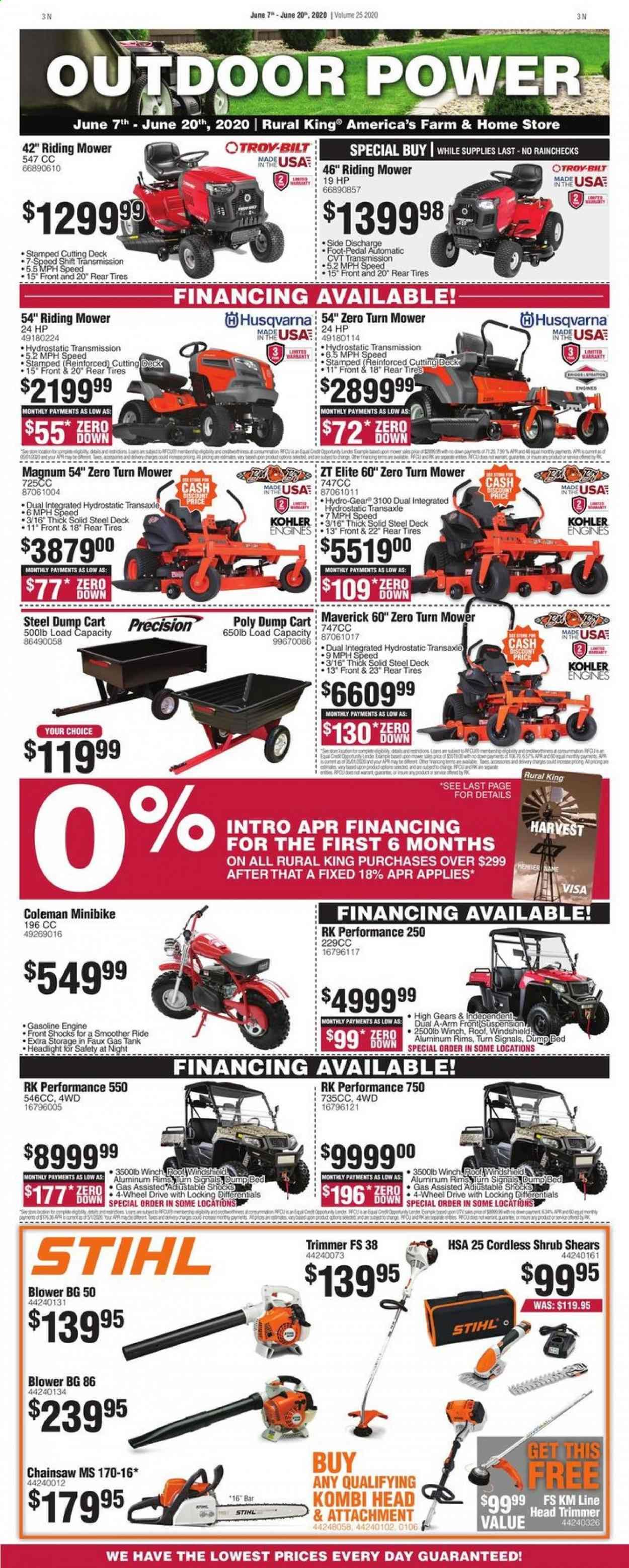 Rural King Weekly Ad & Flyer June 7 to 20