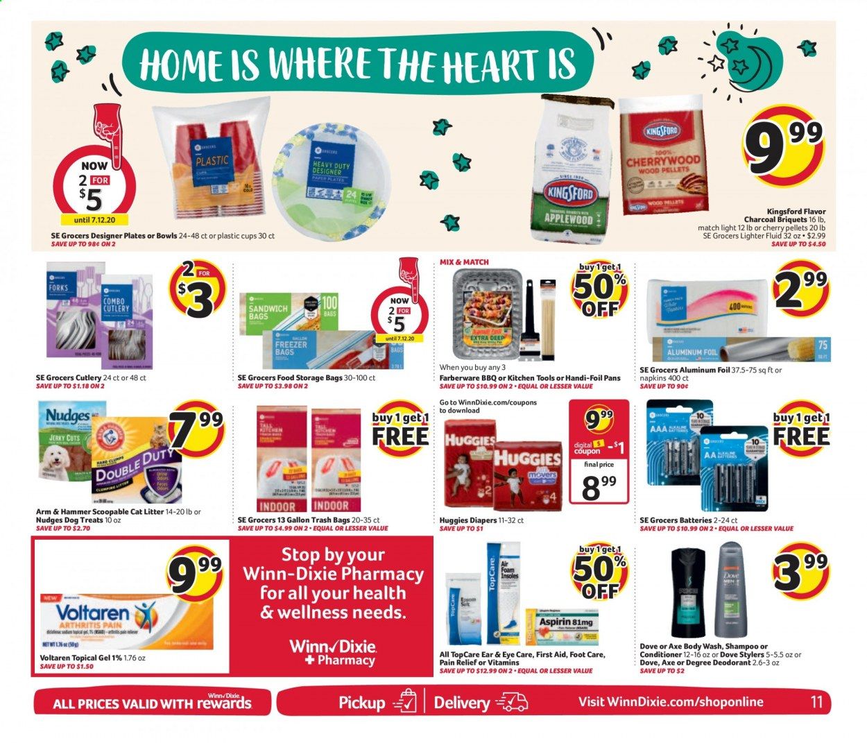 Winn Dixie Weekly Ad & Flyer June 10 to 16