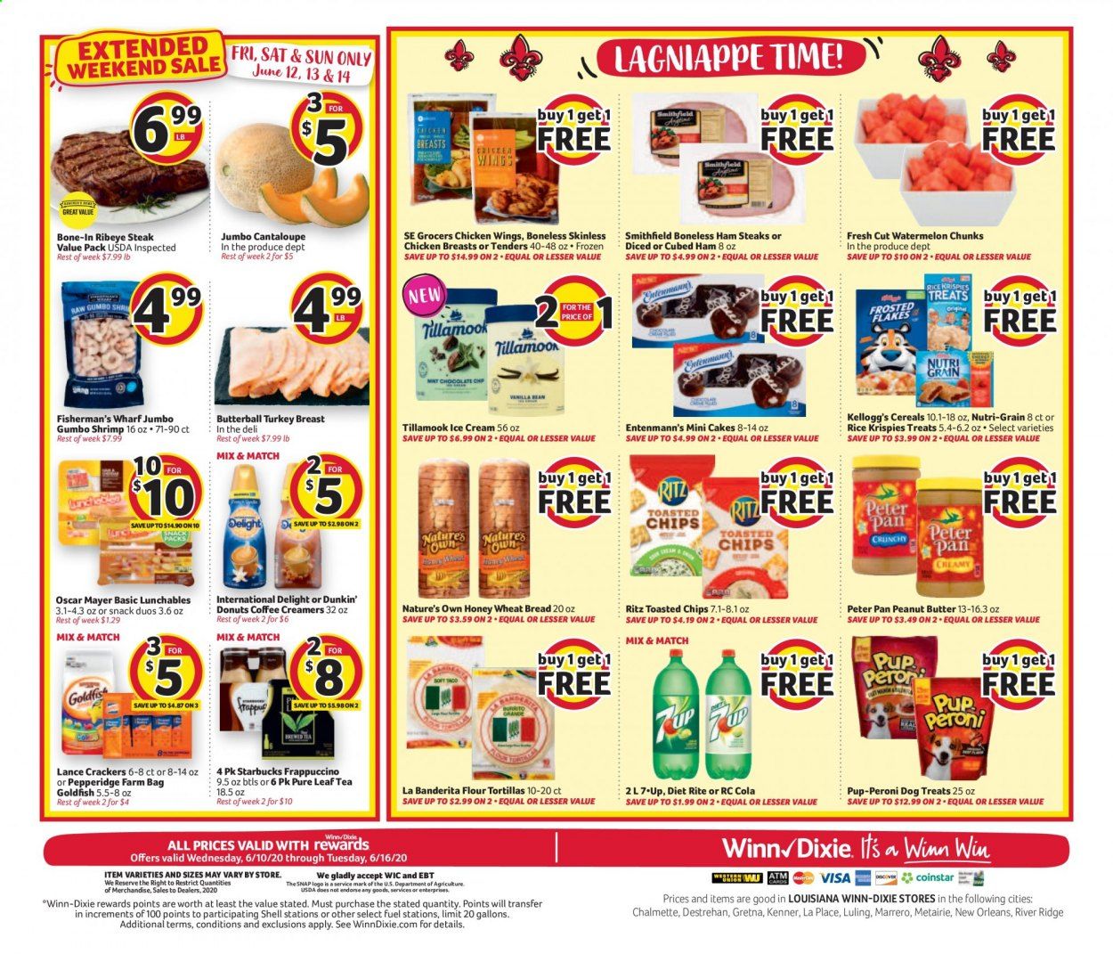 Winn Dixie Weekly Ad & Flyer June 10 to 16