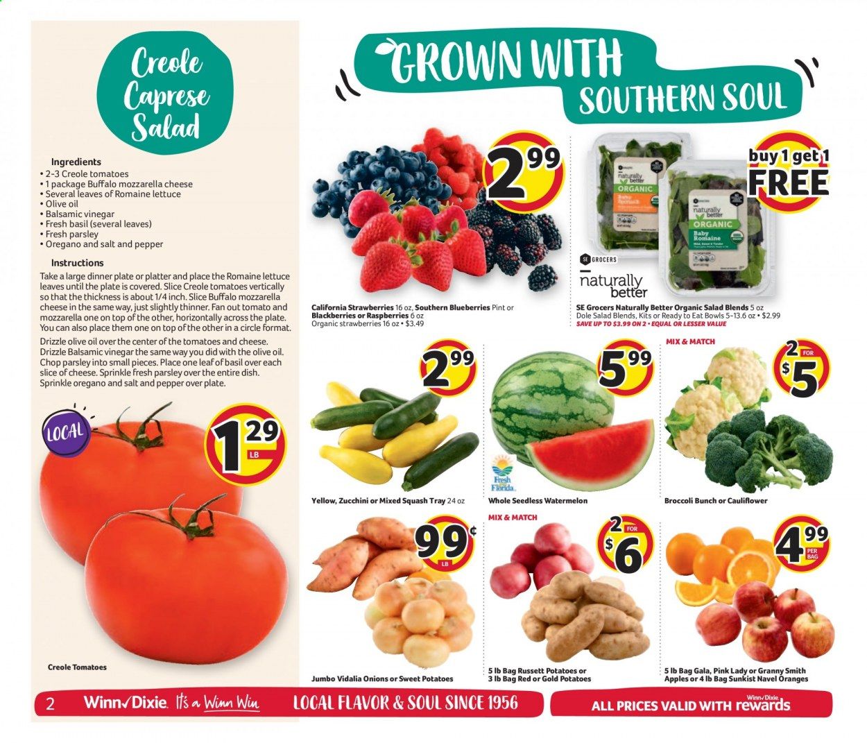 Winn Dixie Weekly Ad & Flyer June 10 to 16