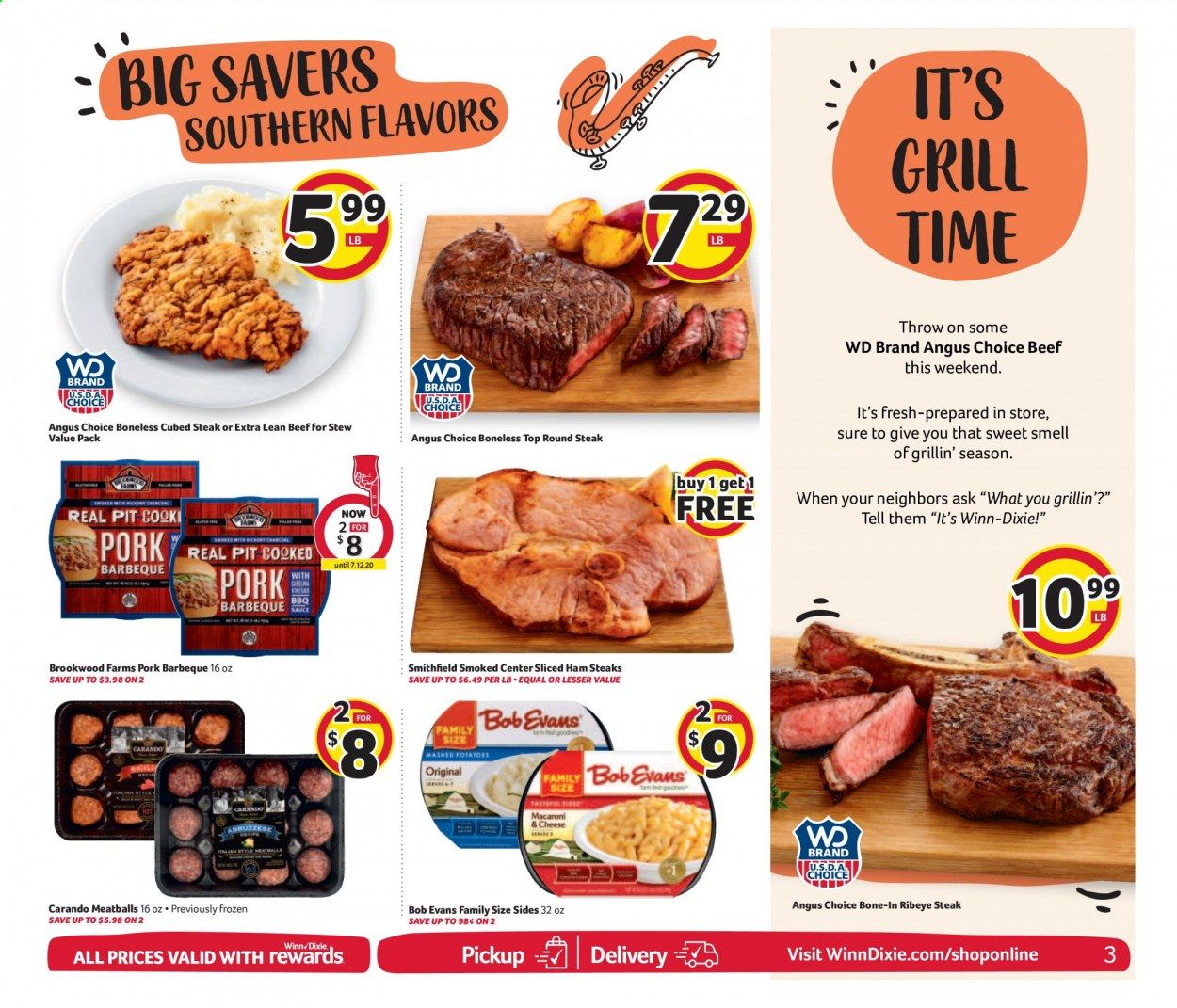 Winn Dixie Weekly Ad & Flyer June 10 to 16