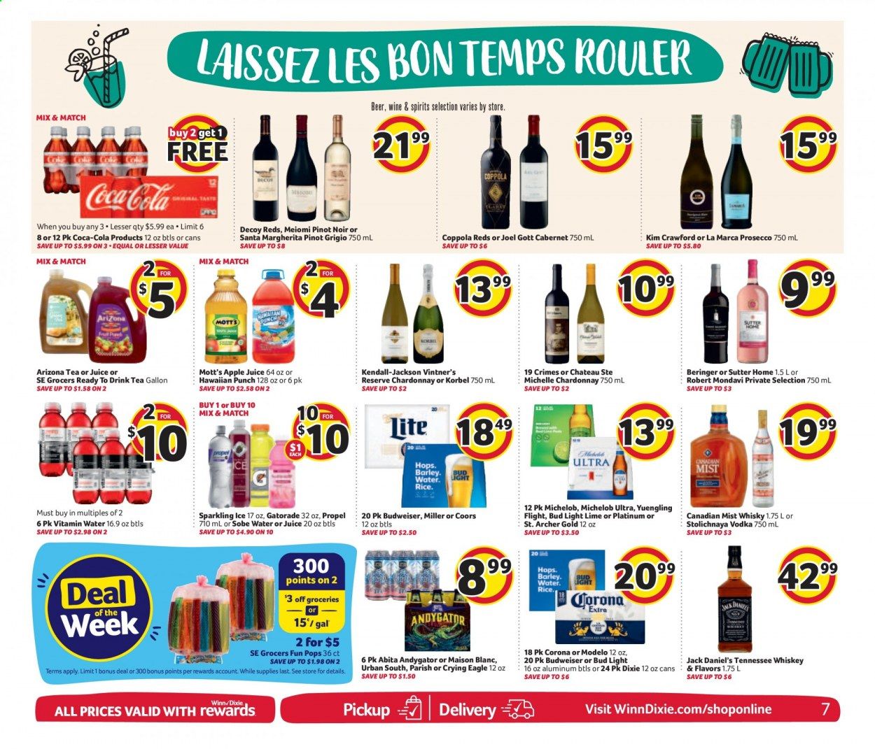 Winn Dixie Weekly Ad & Flyer June 10 to 16