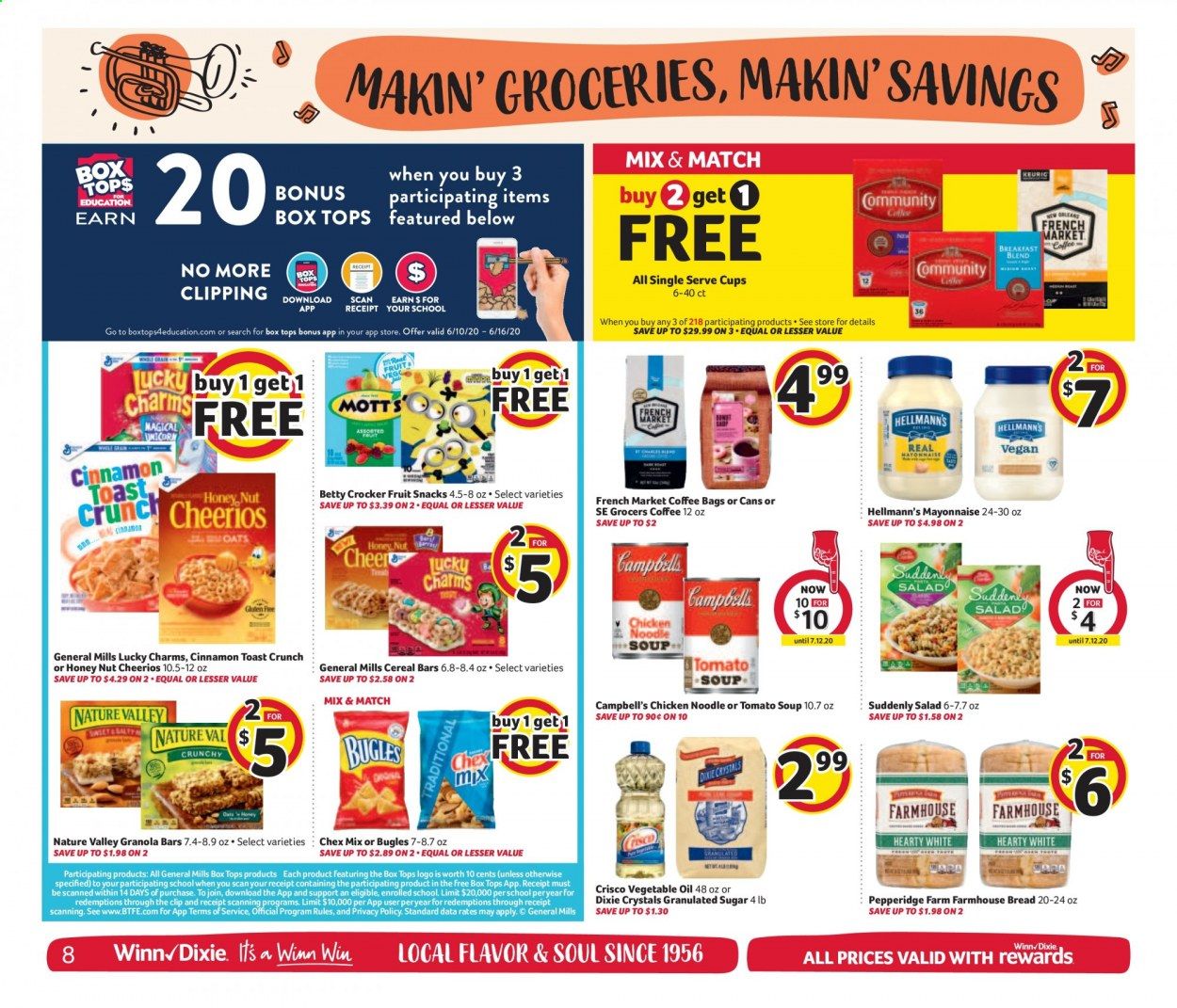 Winn Dixie Weekly Ad & Flyer June 10 to 16
