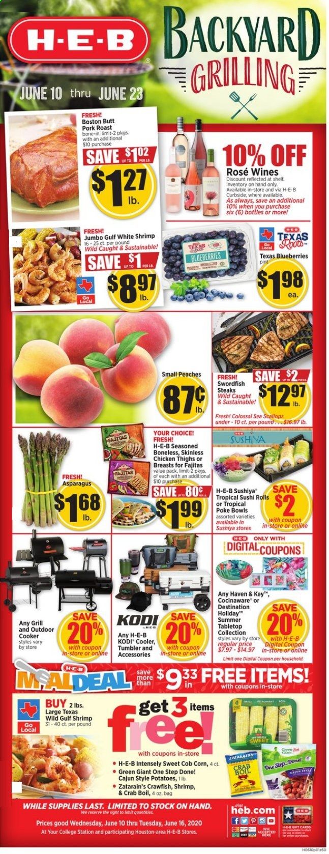 H-E-B Weekly Ad & Flyer June 10 to 16