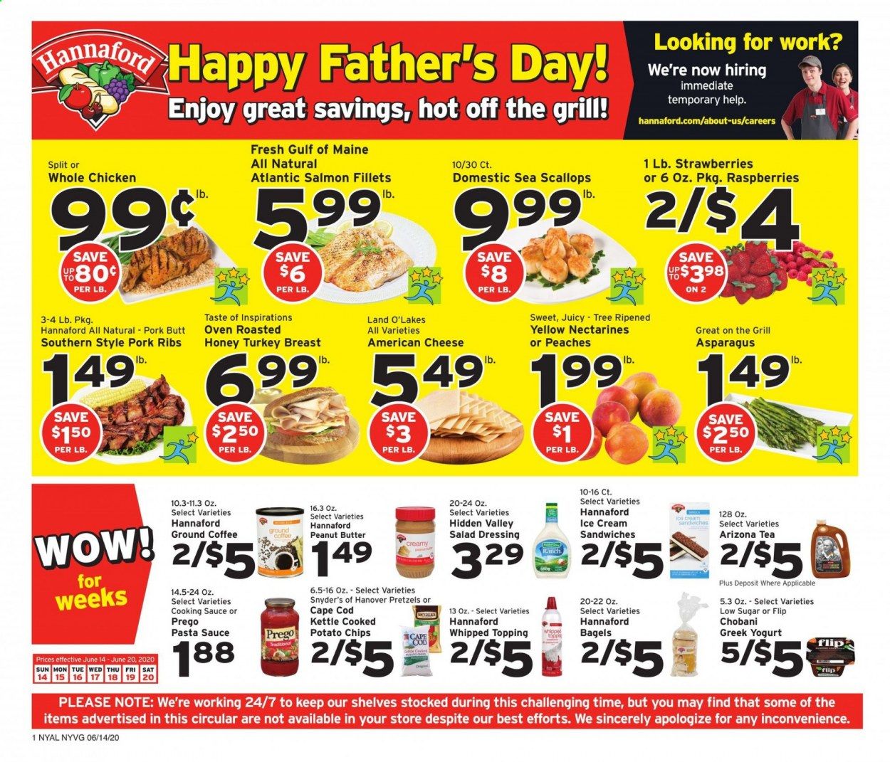 Hannaford Weekly Ad & Flyer June 14 to 20