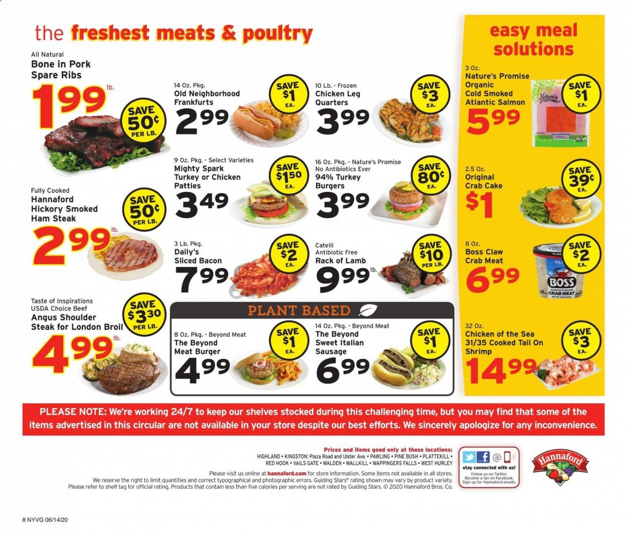 Hannaford Weekly Ad & Flyer June 14 to 20