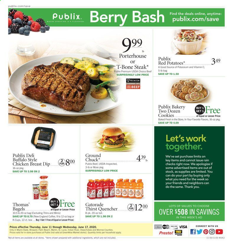 Publix Weekly Ad & Flyer June 11 to 17