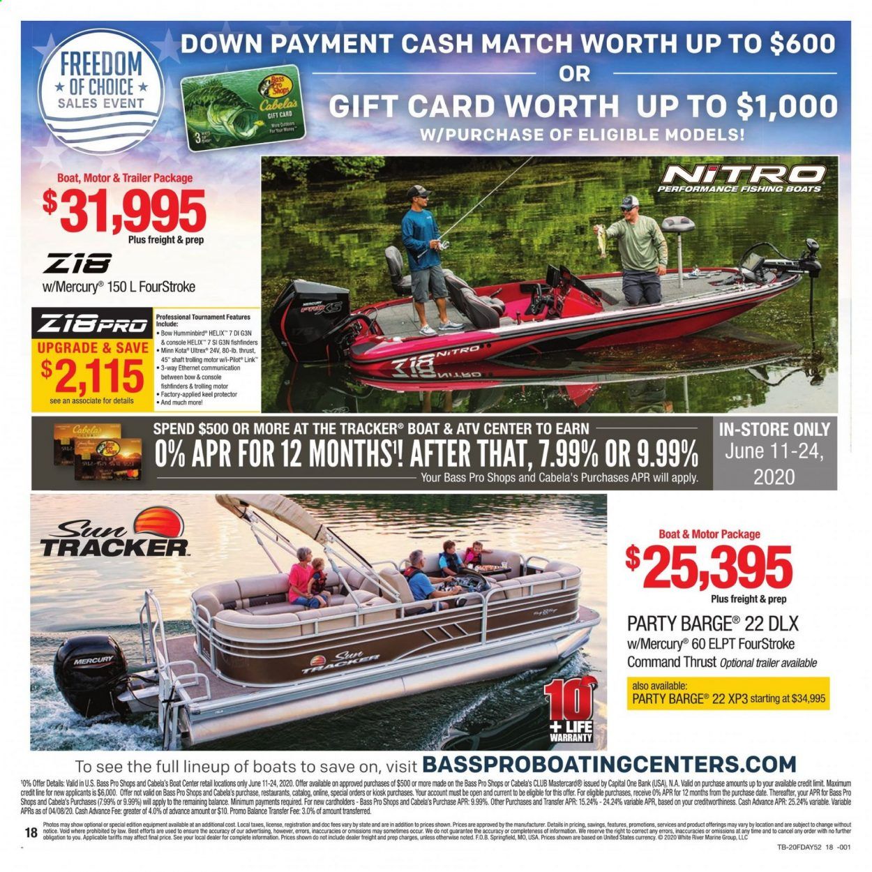 Cabela's Weekly Ad & Flyer June 11 to 24