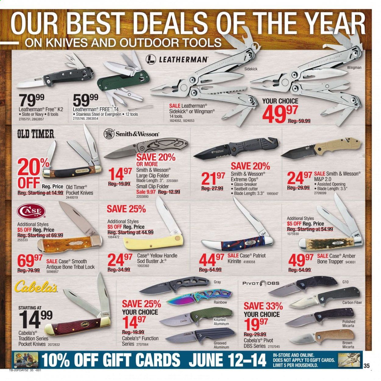 Cabela's Weekly Ad & Flyer June 11 to 24