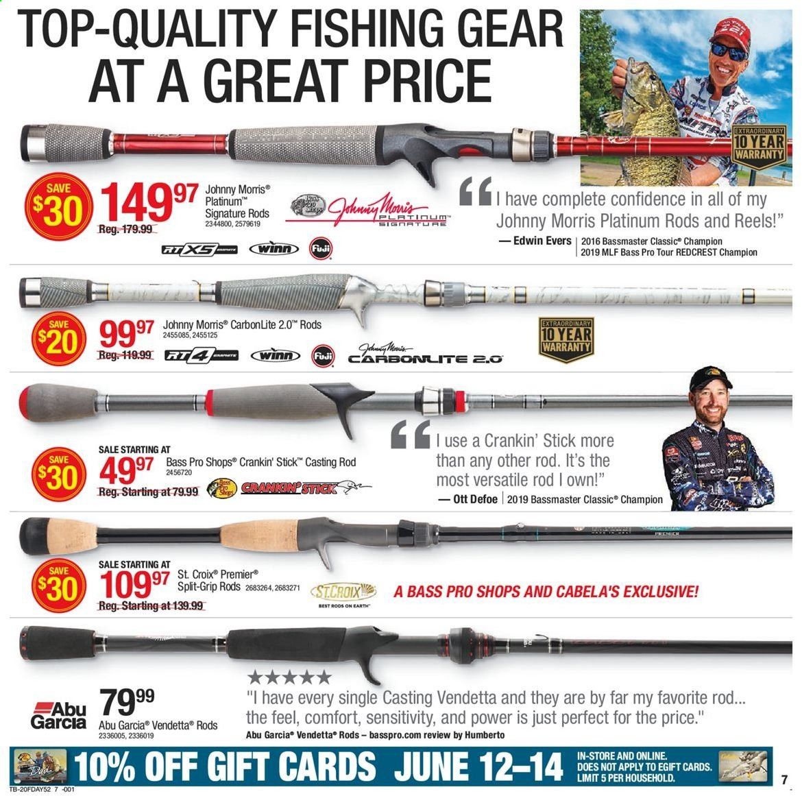 Bass Pro Shops Weekly Ad & Flyer June 11 to 24