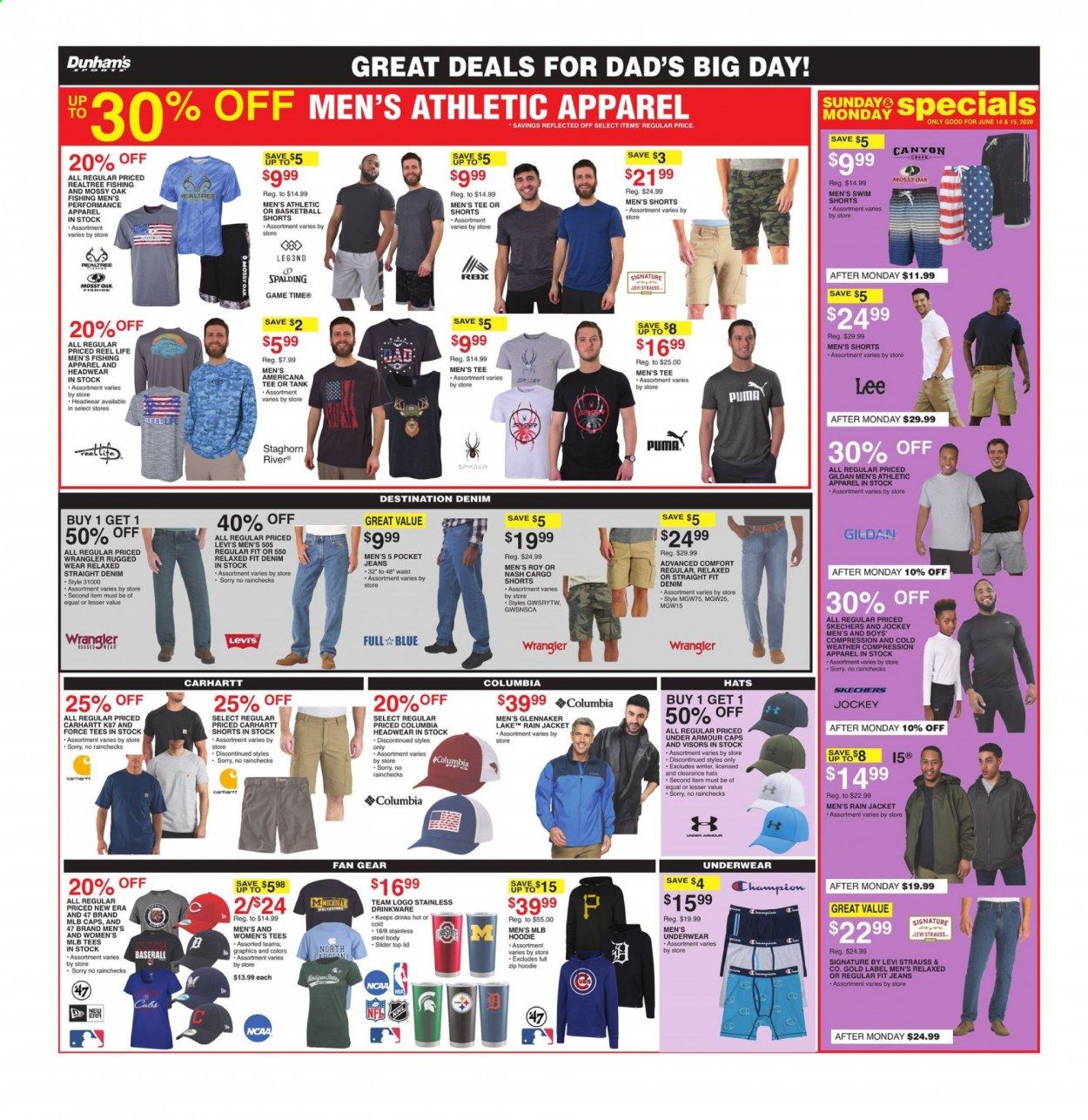 Dunham's Sports Weekly Ad & Flyer June 13 to 18