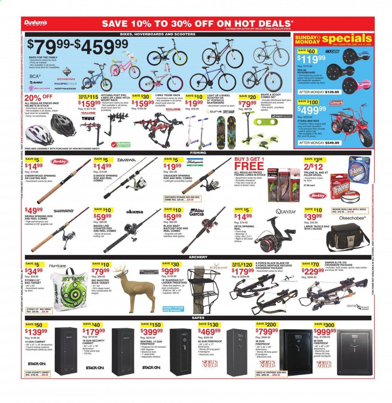 Dunham's Sports Weekly Ad & Flyer June 13 to 18