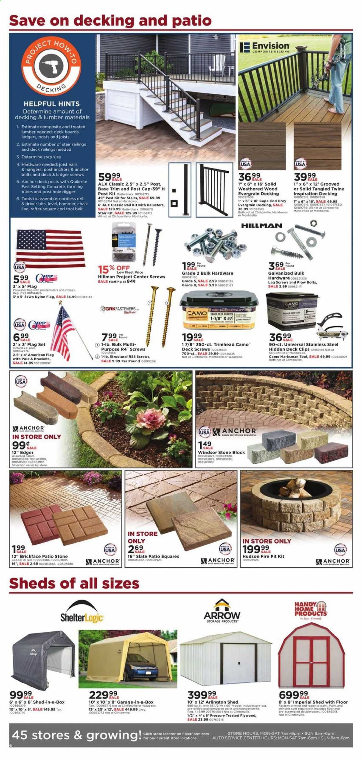 Fleet Farm Weekly Ad & Flyer June 12 to July 4