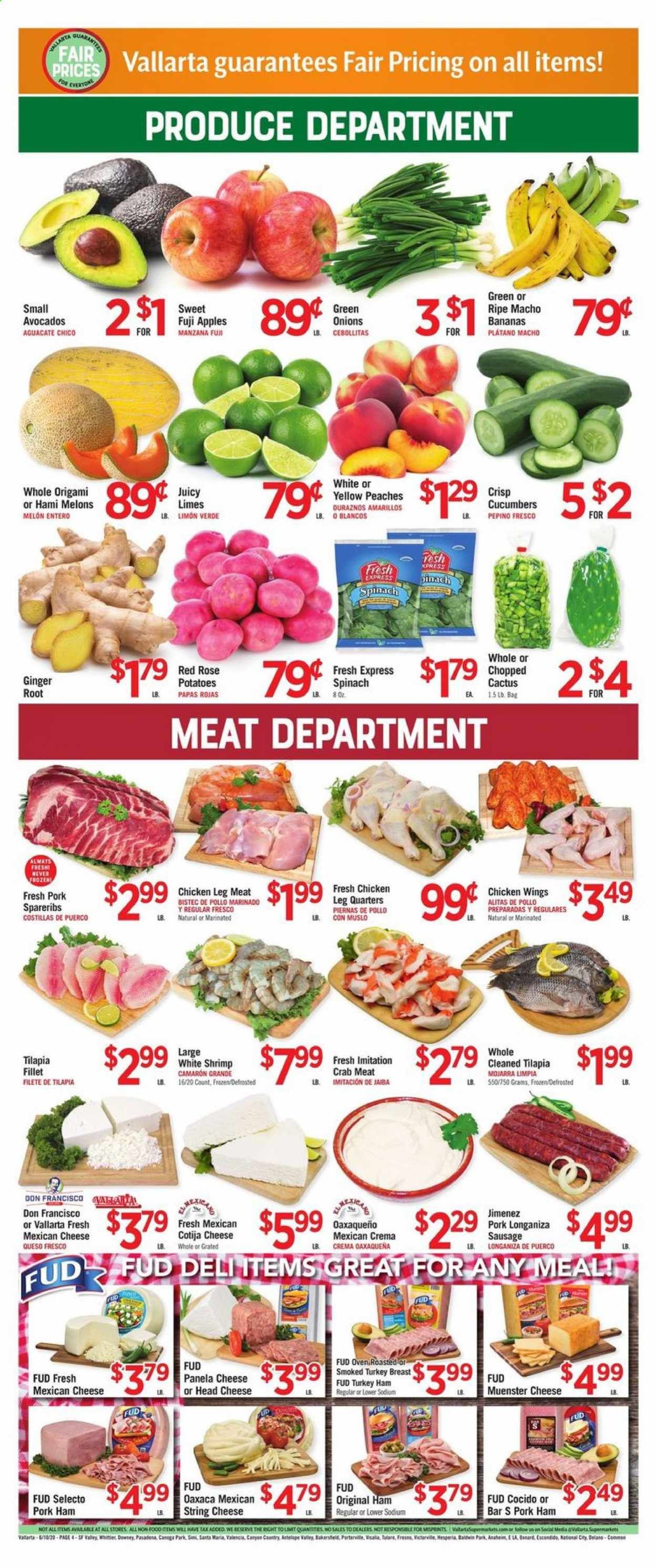 Vallarta Weekly Ad & Flyer June 10 to 16