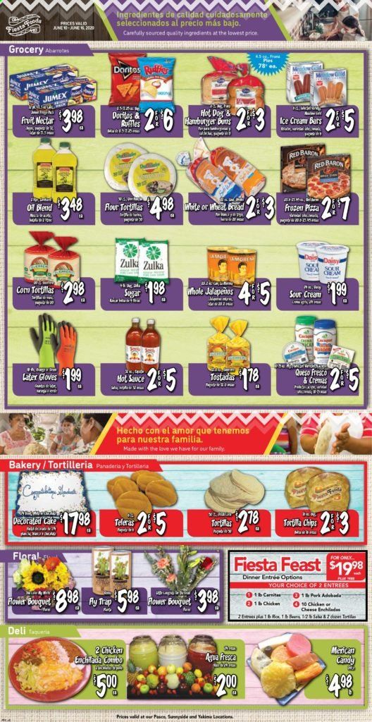 Fiesta Foods SuperMarkets Weekly Ad & Flyer June 10 to 16