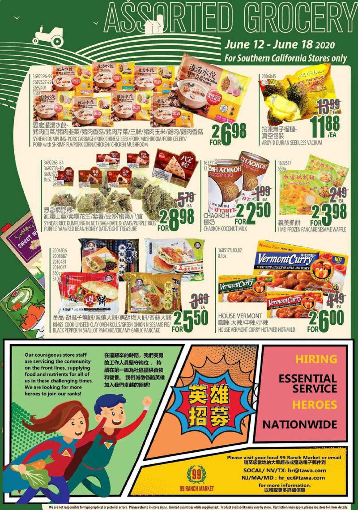 99 Ranch Market Weekly Ad & Flyer June 12 to 18