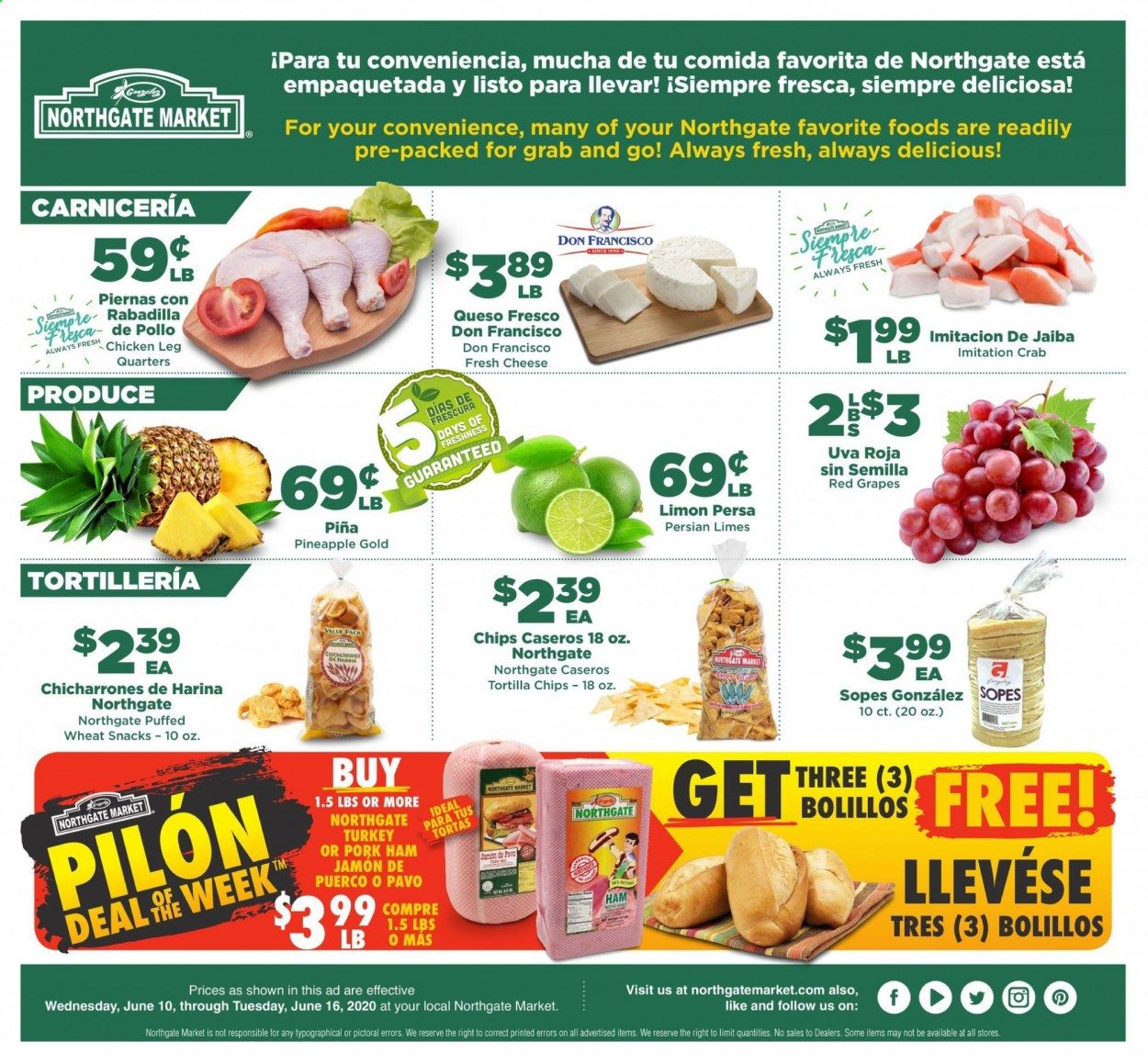 Northgate Market Weekly Ad & Flyer June 10 to 16