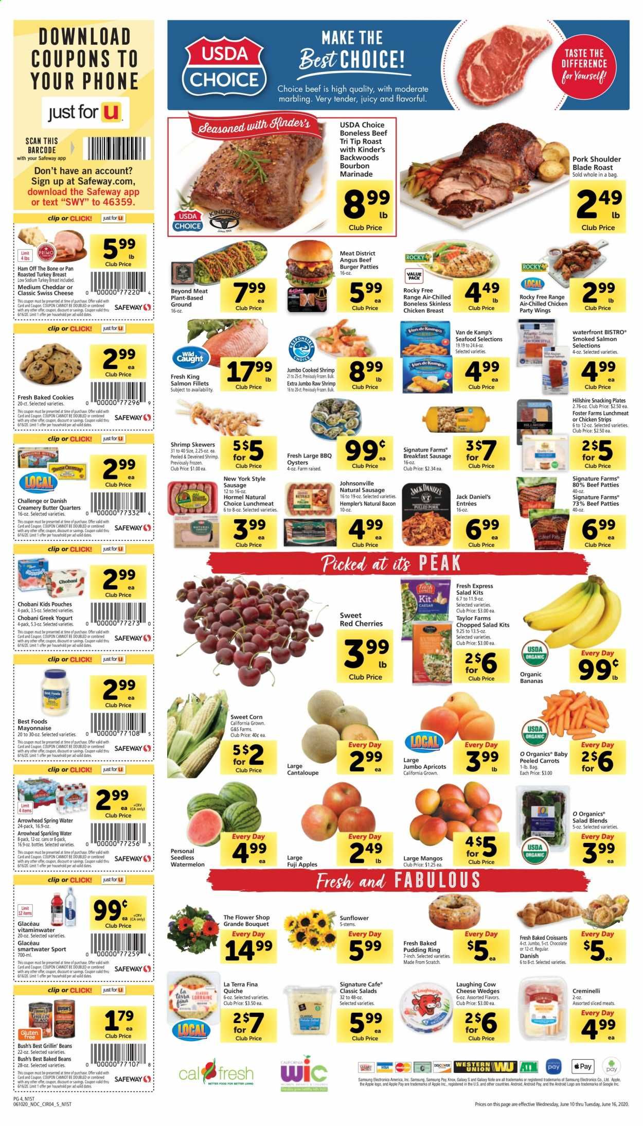 Safeway Weekly Ad & Flyer June 10 to 16