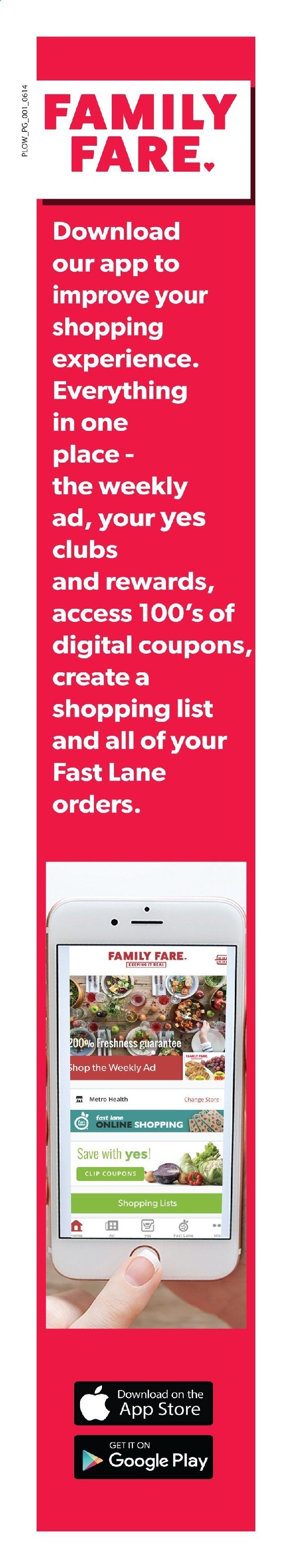 Family Fare Weekly Ad & Flyer June 14 to 20