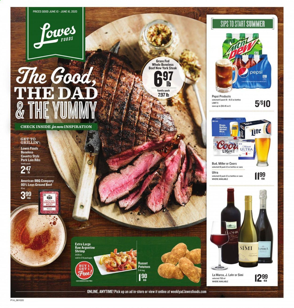 Lowes Foods Weekly Ad & Flyer June 10 to 16