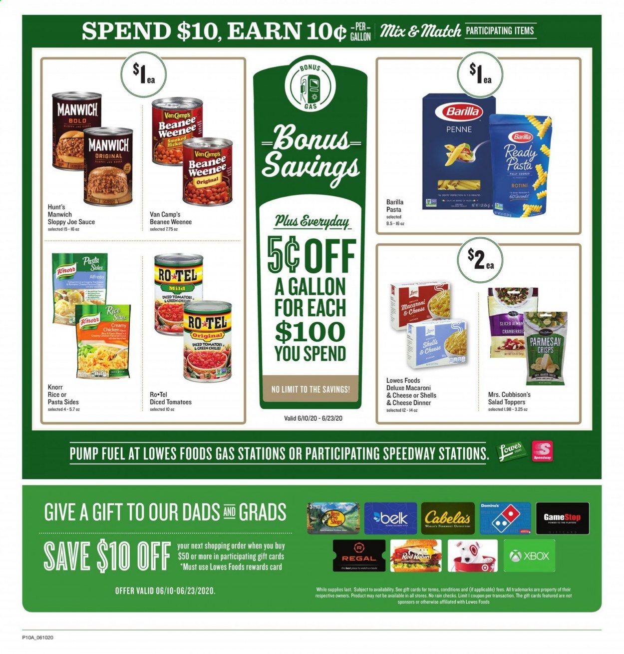 Lowes Foods Weekly Ad & Flyer June 10 to 16