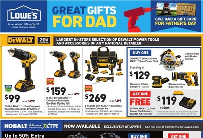Lowe's Weekly Ad & Flyer June 11 to 24