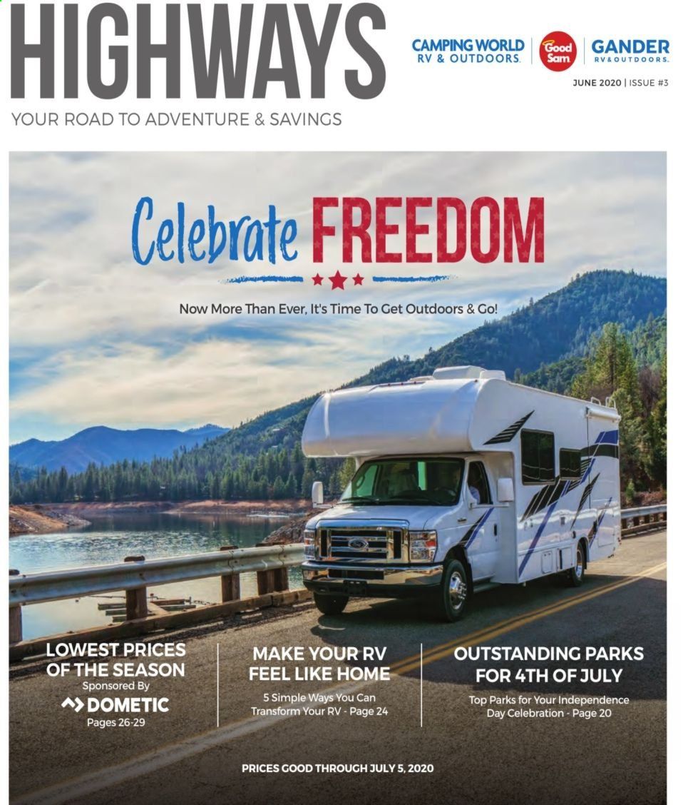 Camping World Weekly Ad & Flyer June 8 to July 5