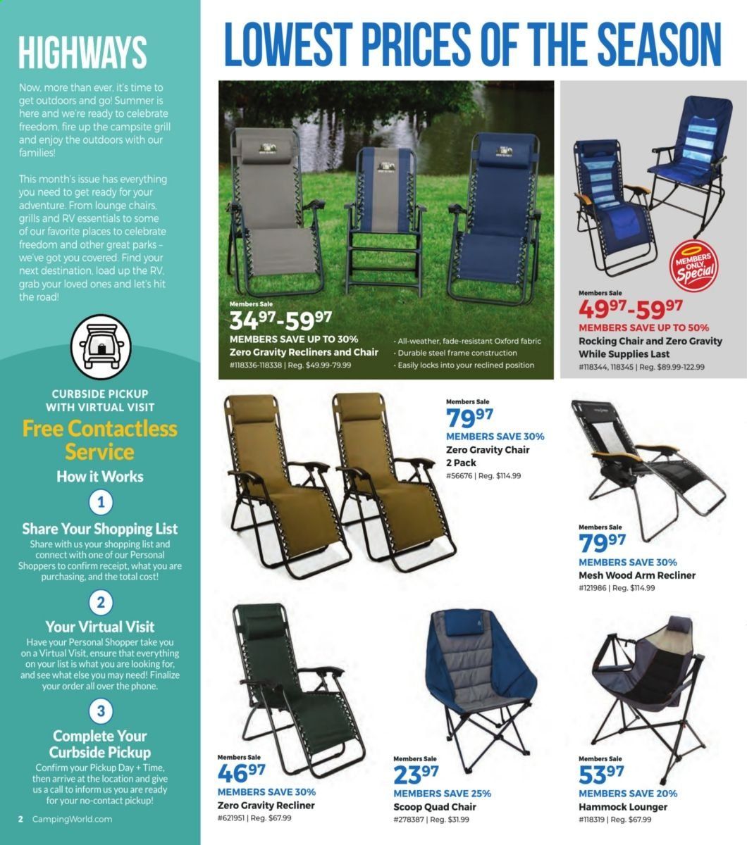 Camping World Weekly Ad & Flyer June 8 to July 5