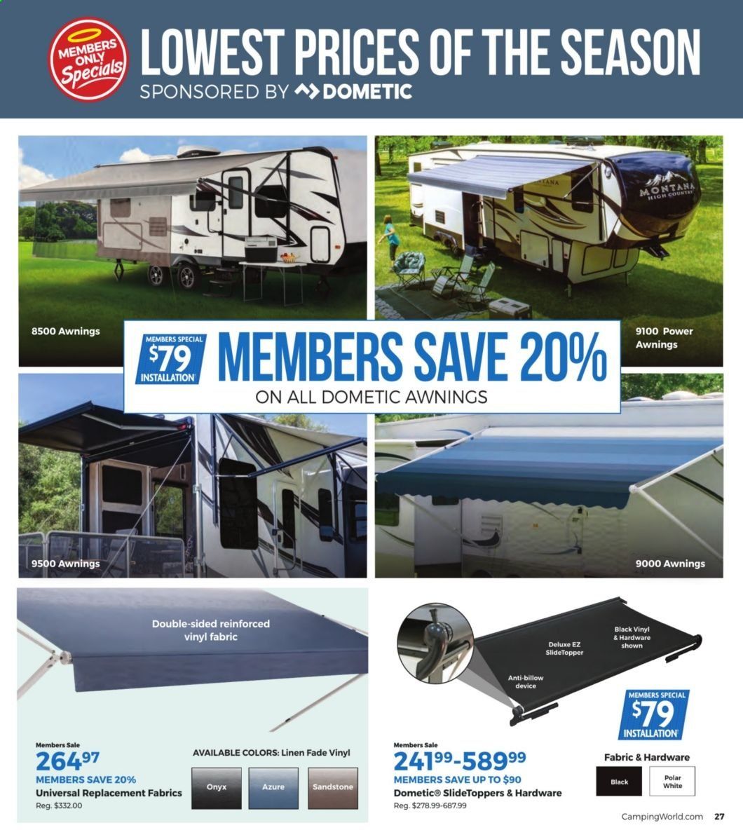 Camping World Weekly Ad & Flyer June 8 to July 5