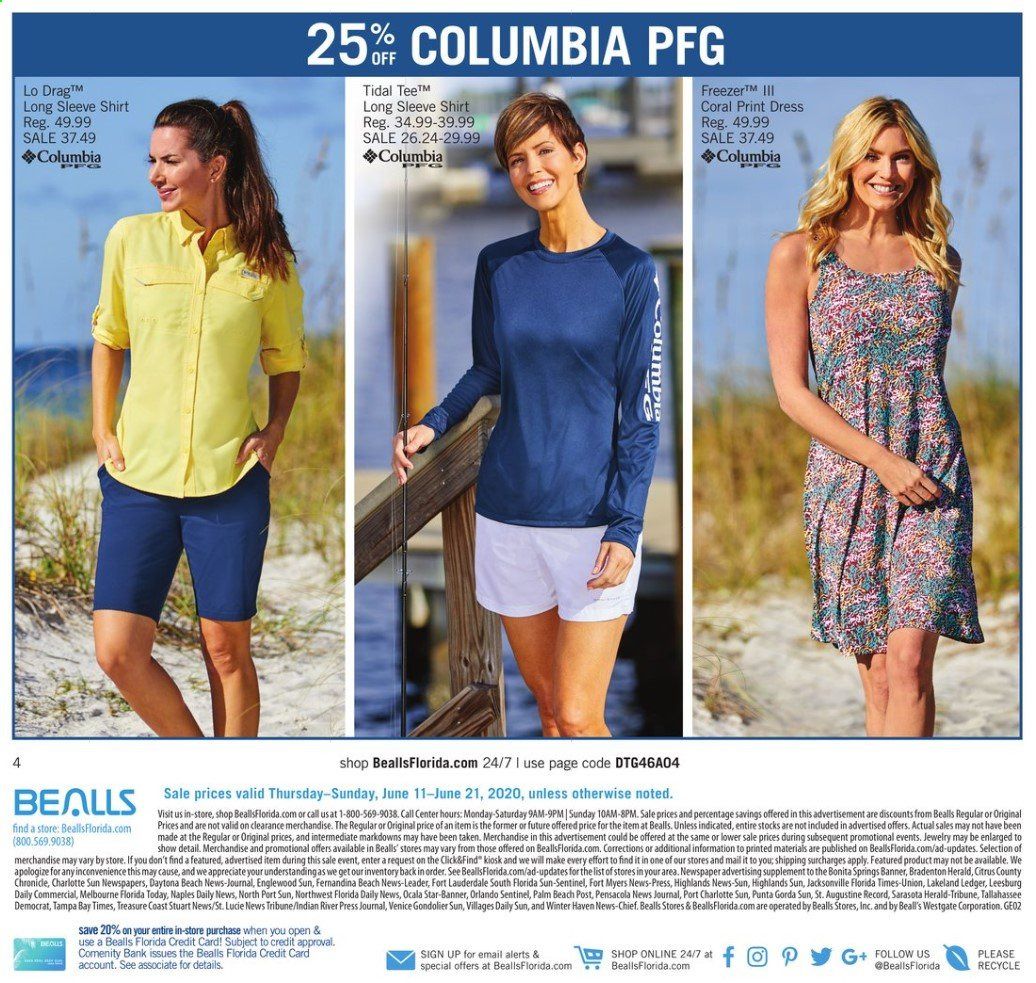 Bealls Florida Weekly Ad & Flyer June 11 to 21