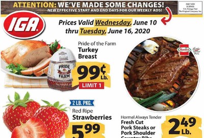 IGA (Illinois) Weekly Ad & Flyer June 10 to 16