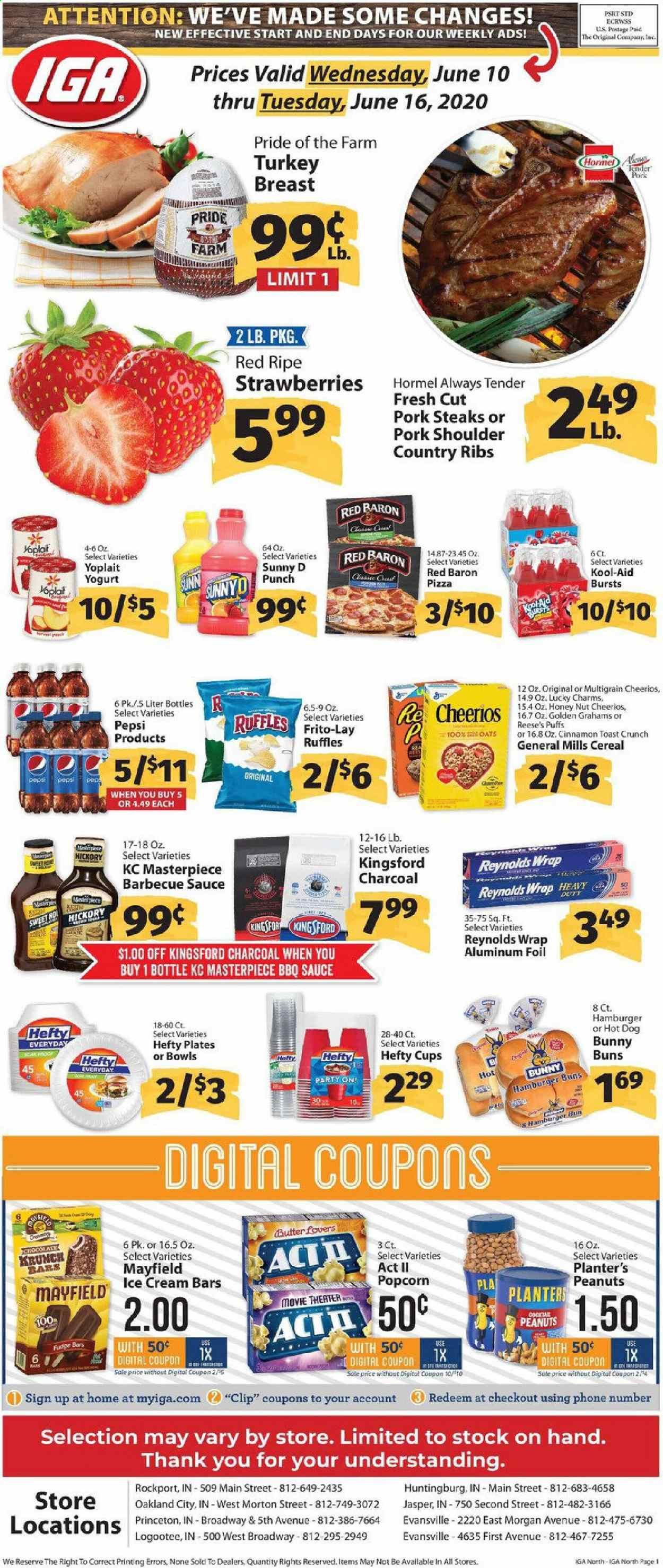 IGA (Indiana) Weekly Ad & Flyer June 10 to 16