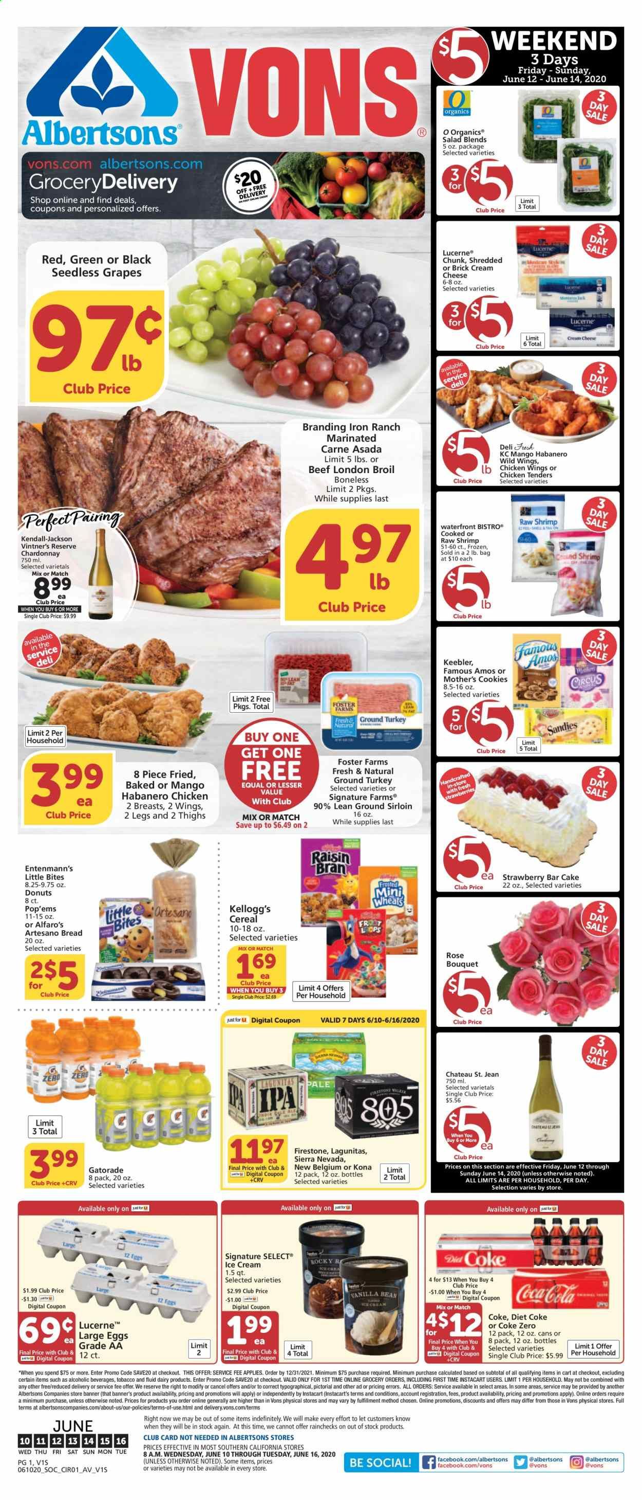 Vons Weekly Ad & Flyer June 10 to 16