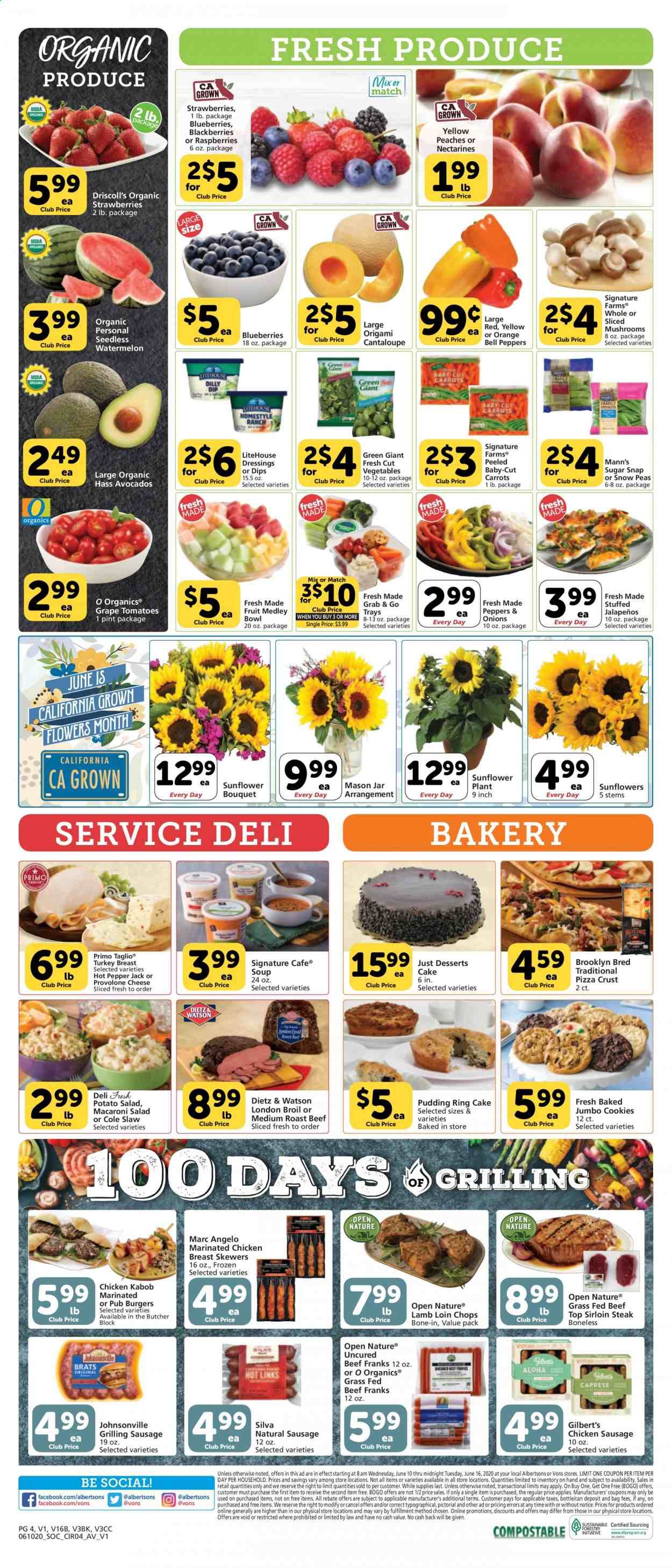 Vons Weekly Ad & Flyer June 10 to 16