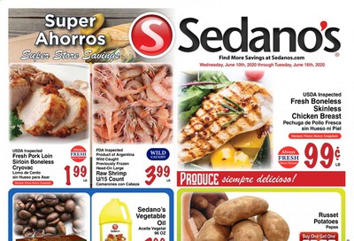 Sedano's Weekly Ad & Flyer June 10 to 16