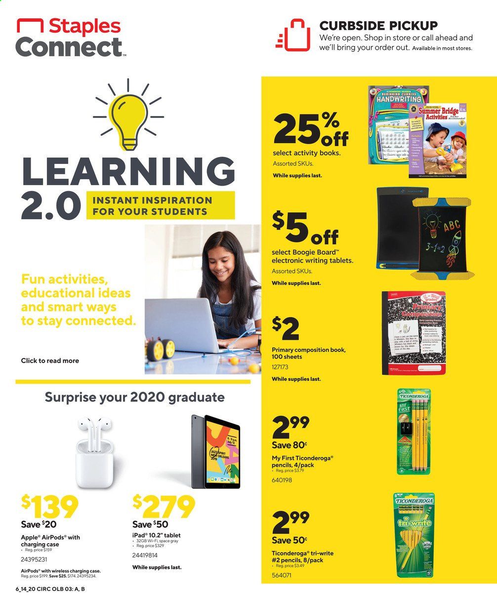 Staples Weekly Ad & Flyer June 14 to 20