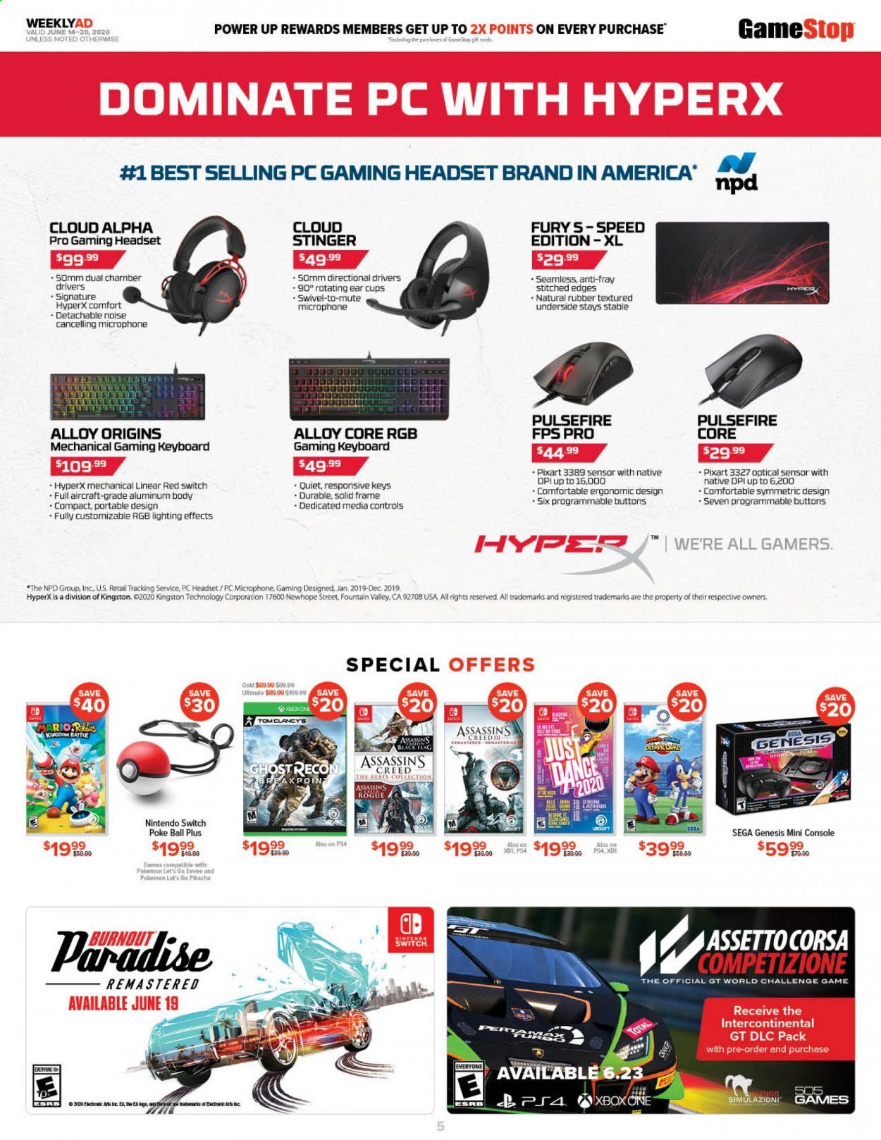 GameStop Weekly Ad & Flyer June 14 to 20