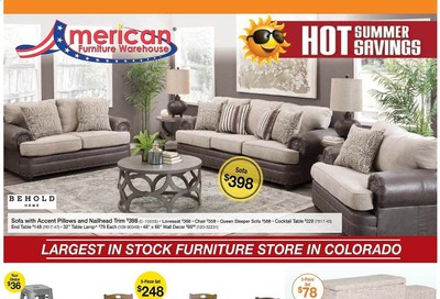 American Furniture Warehouse Weekly Ad & Flyer June 14 to 20