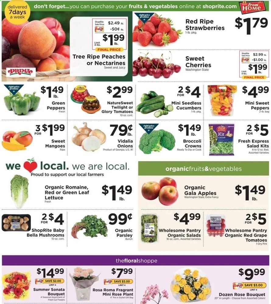 ShopRite Weekly Ad & Flyer June 14 to 20