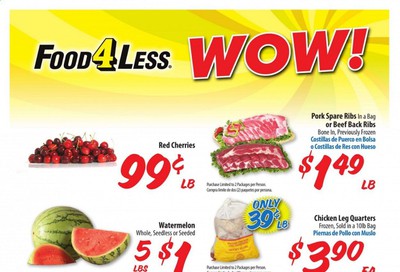 Food 4 Less Weekly Ad & Flyer June 17 to 23