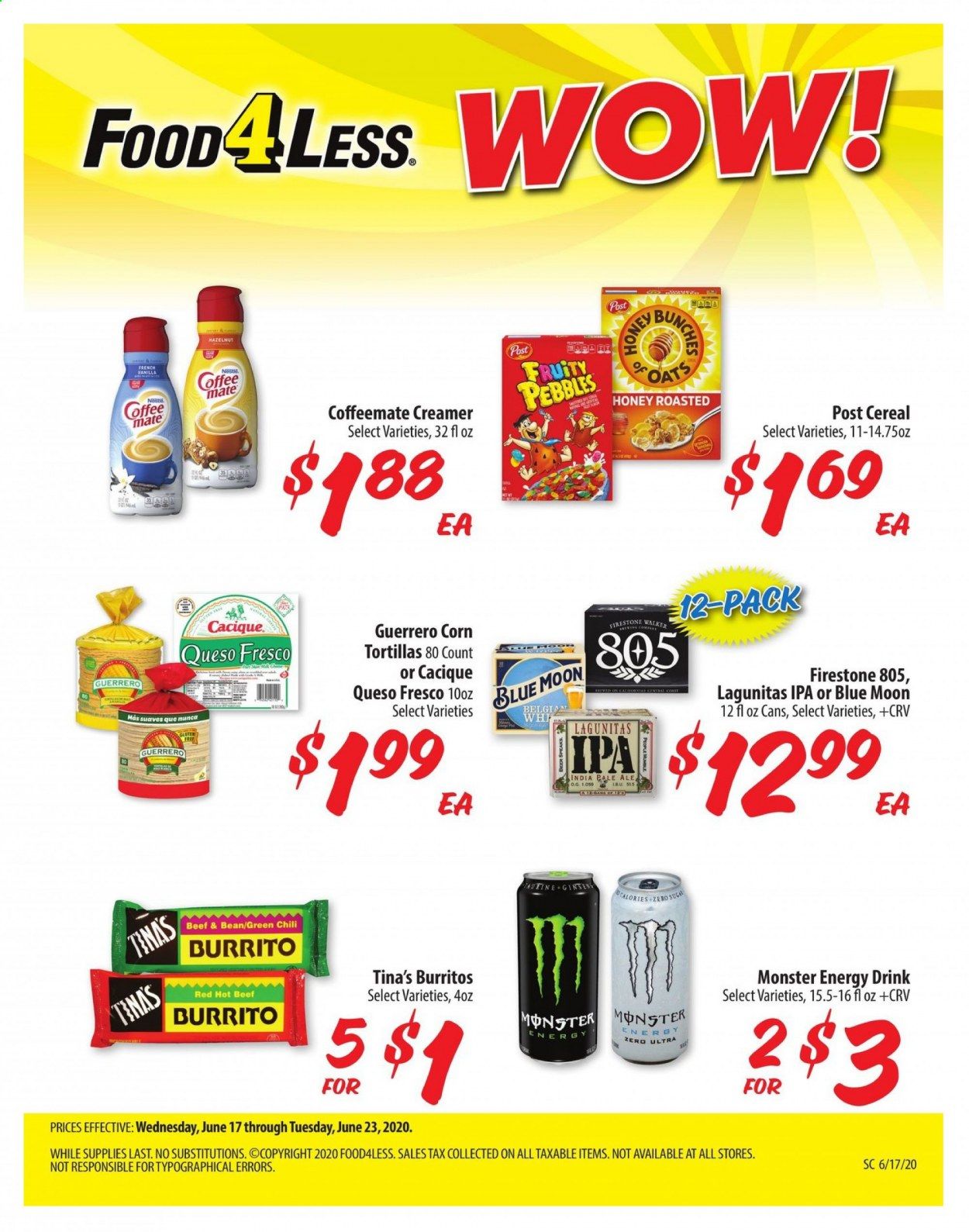 Food 4 Less Weekly Ad & Flyer June 17 to 23